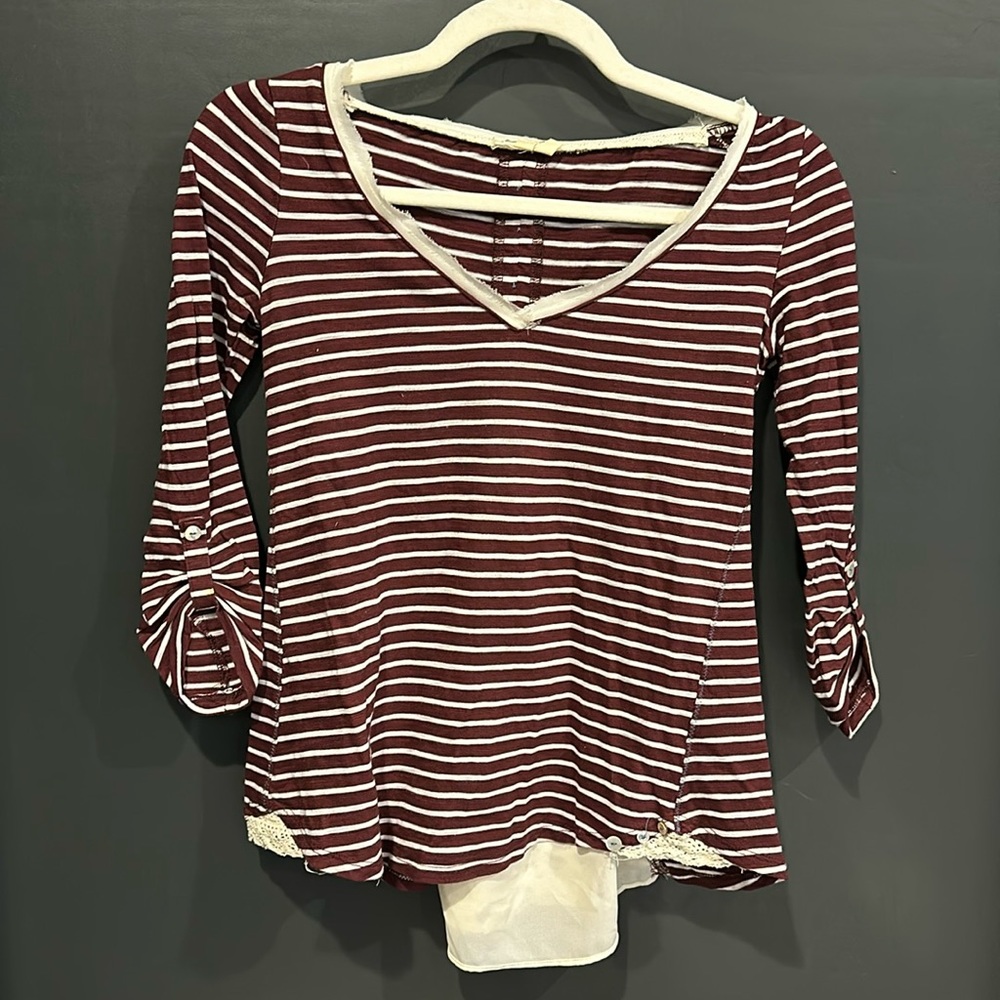 Meadow Rue long-sleeve top with detailed back